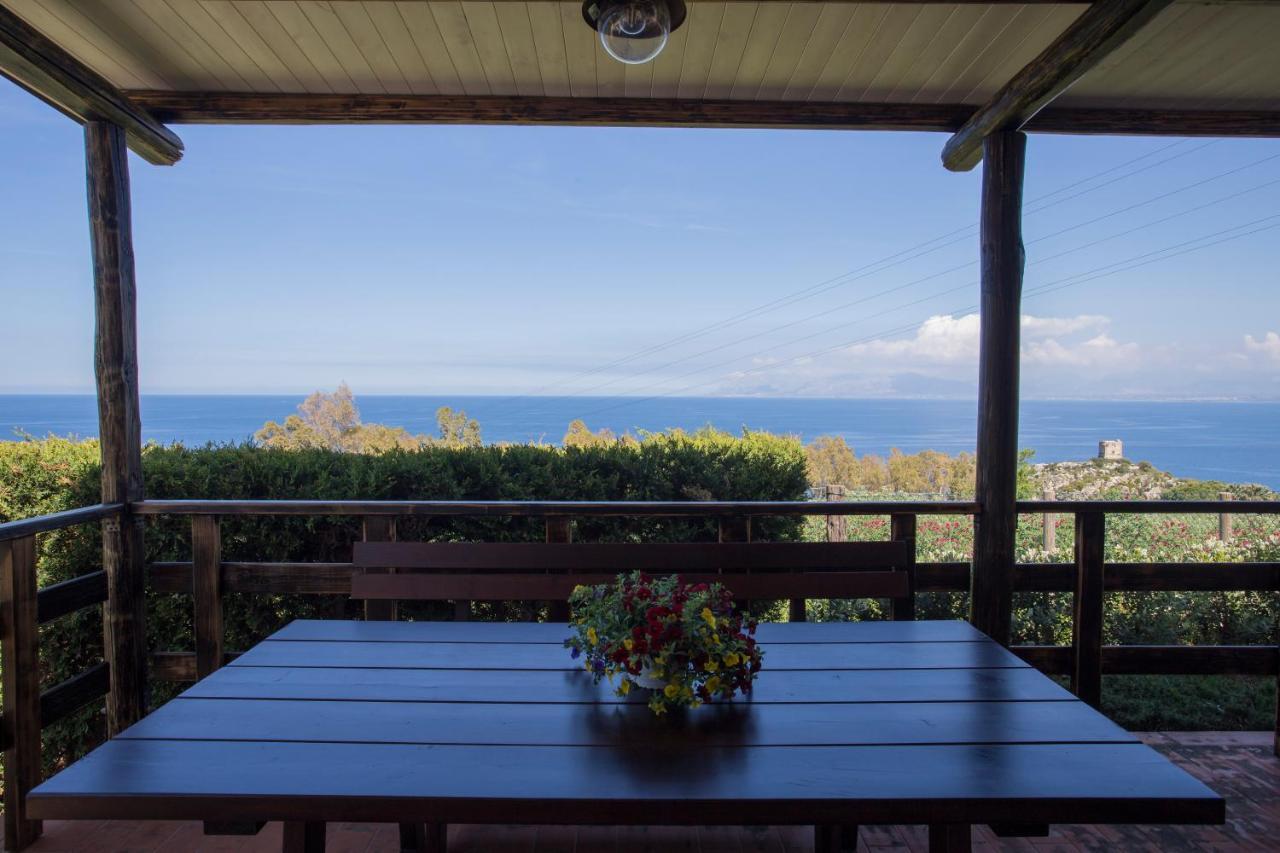 Villa Valmar Scopello Castellammare del Golfo Bagian luar foto