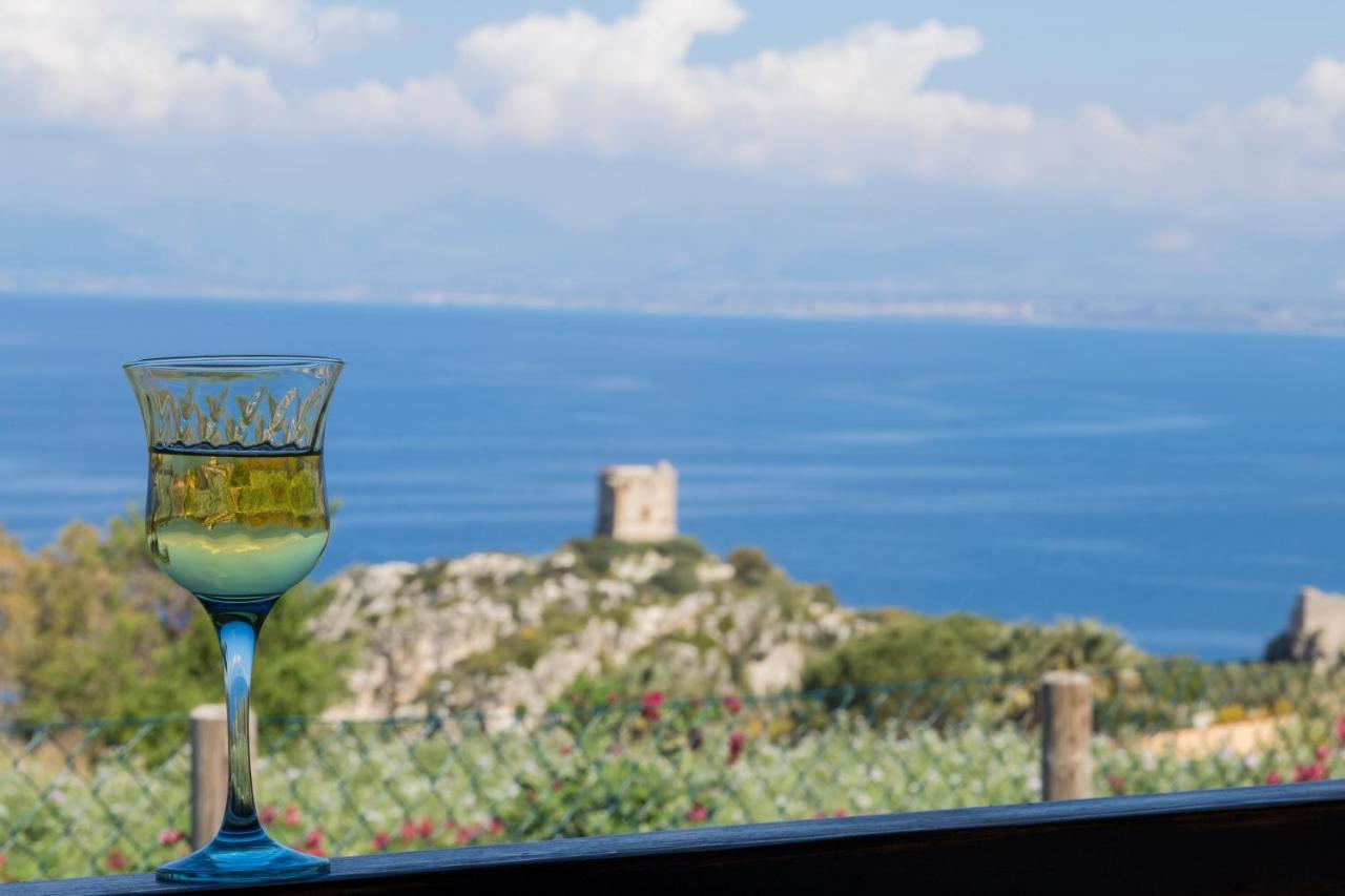 Villa Valmar Scopello Castellammare del Golfo Bagian luar foto