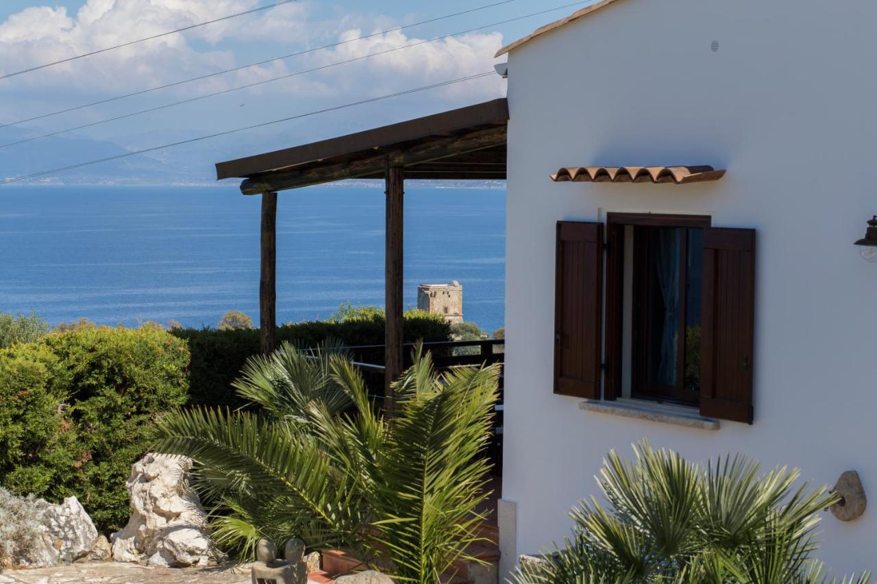 Villa Valmar Scopello Castellammare del Golfo Bagian luar foto