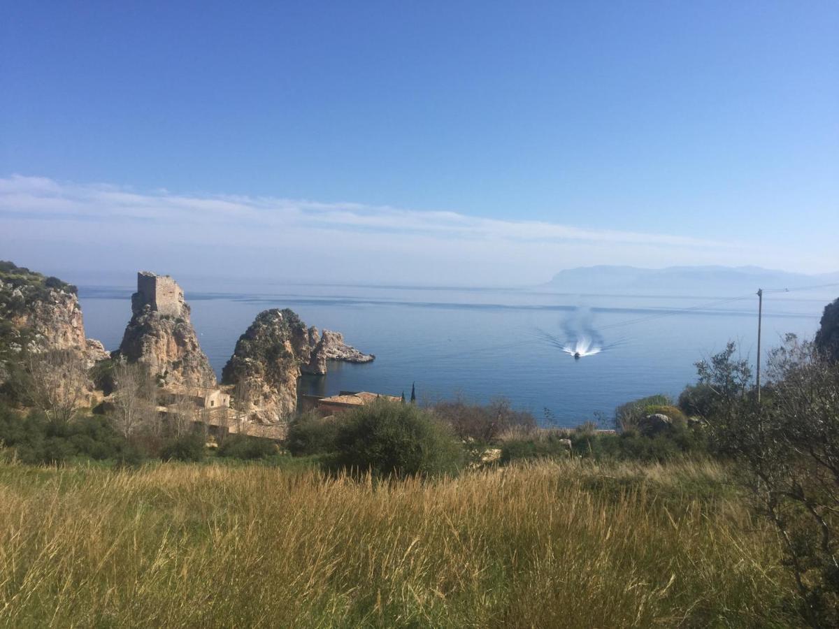 Villa Valmar Scopello Castellammare del Golfo Bagian luar foto