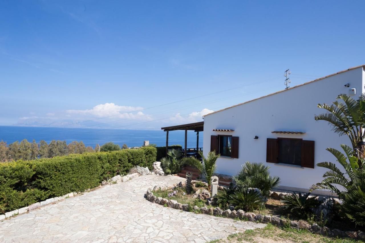 Villa Valmar Scopello Castellammare del Golfo Bagian luar foto
